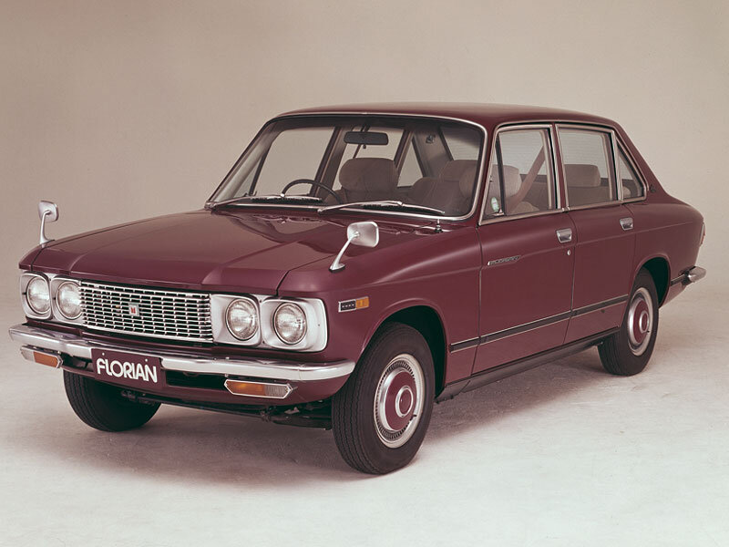 Isuzu Florian (PA30) 1 поколение, рестайлинг, седан (1970 - 1977)